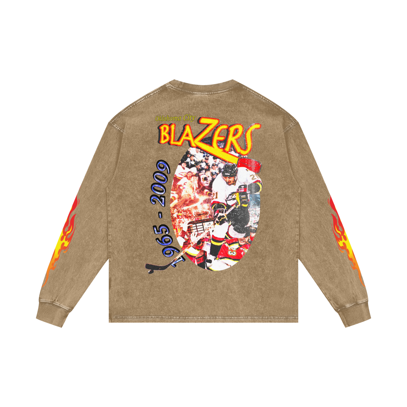 OKC Blazers Long Sleeve T-Shirt