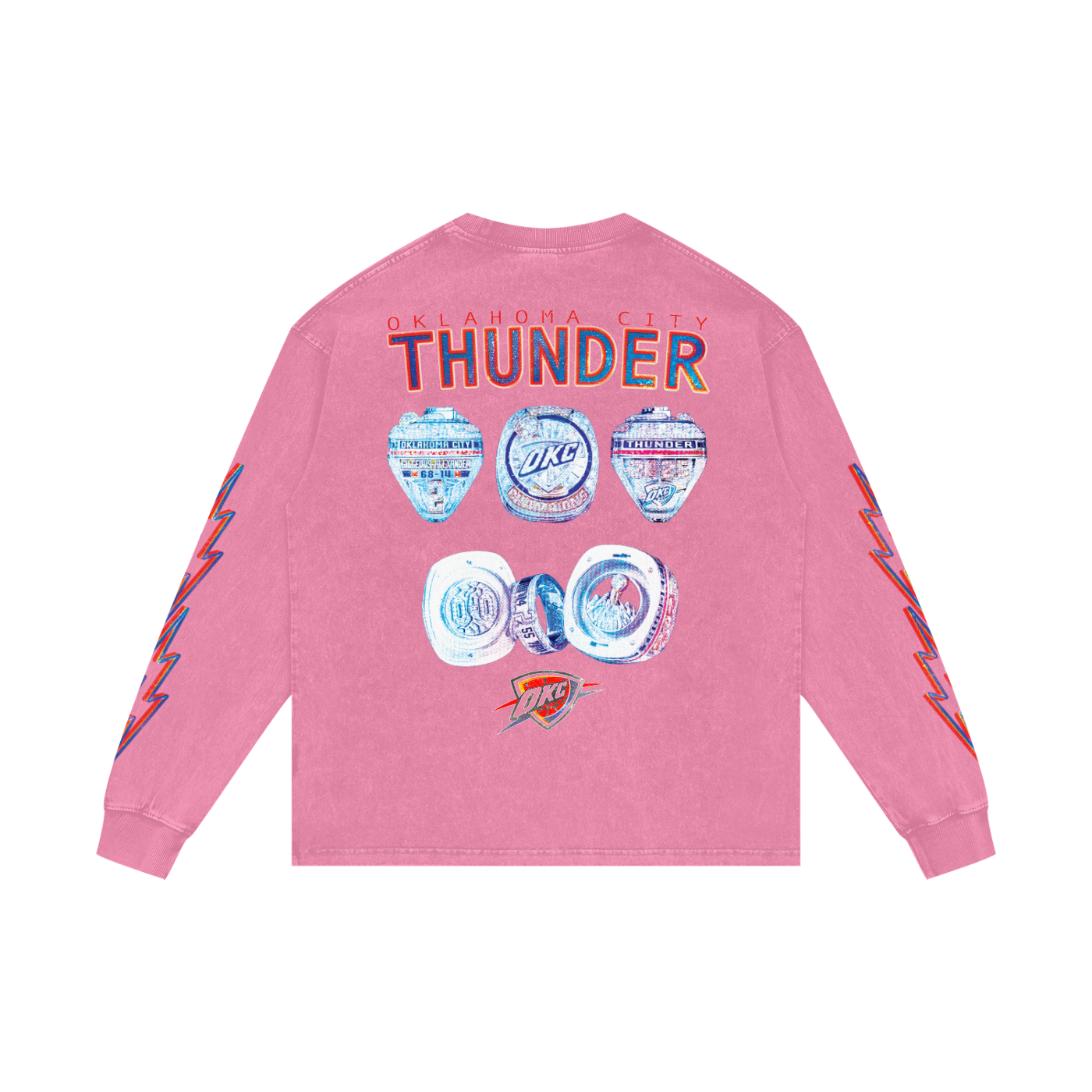 OKC Thunder 2025 Champions Long Sleeve T-Shirt