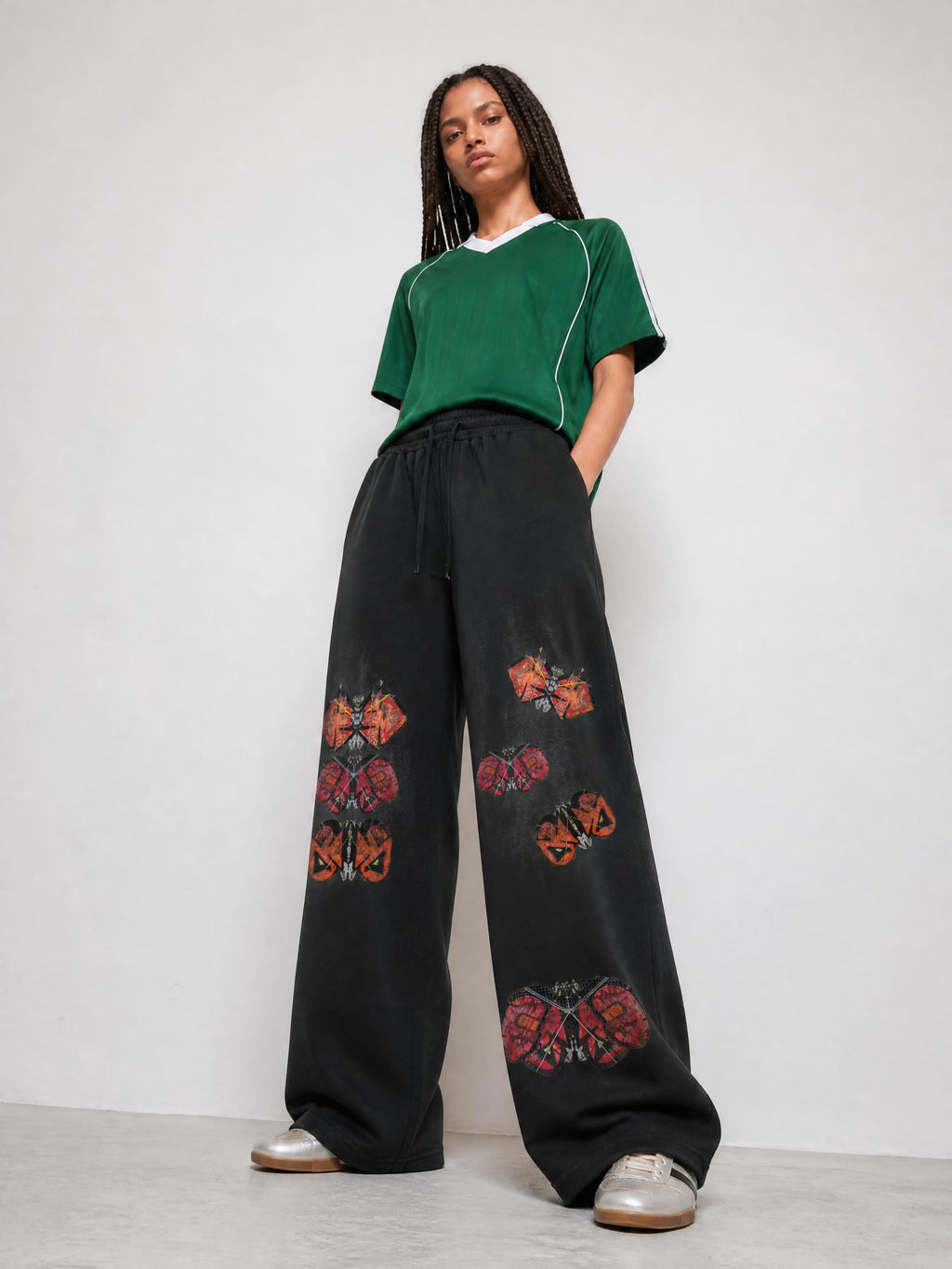 Graffiti Butterfly Sweatpants