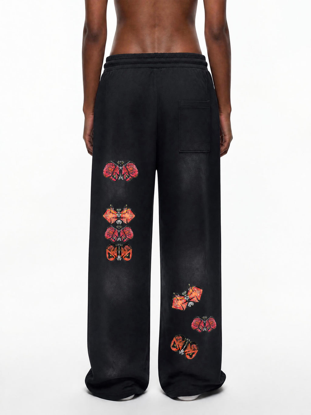 Graffiti Butterfly Sweatpants