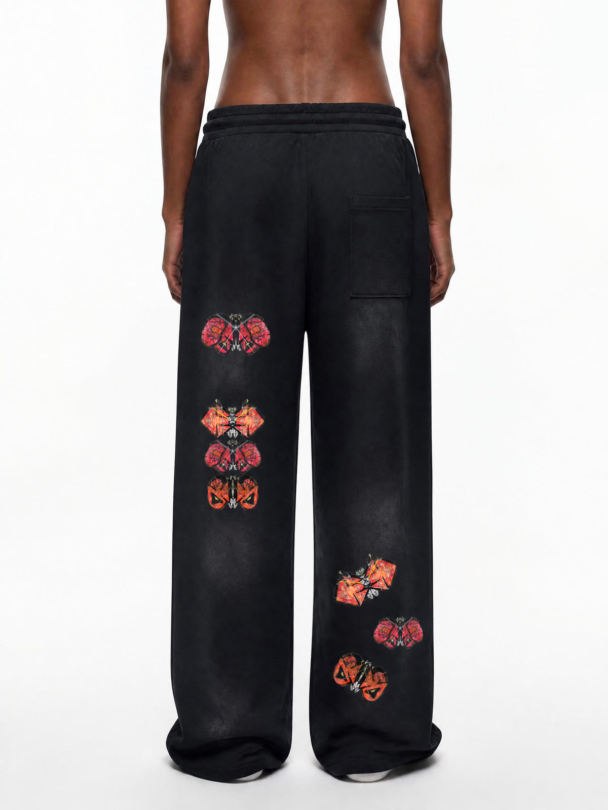 Graffiti Butterfly Sweatpants