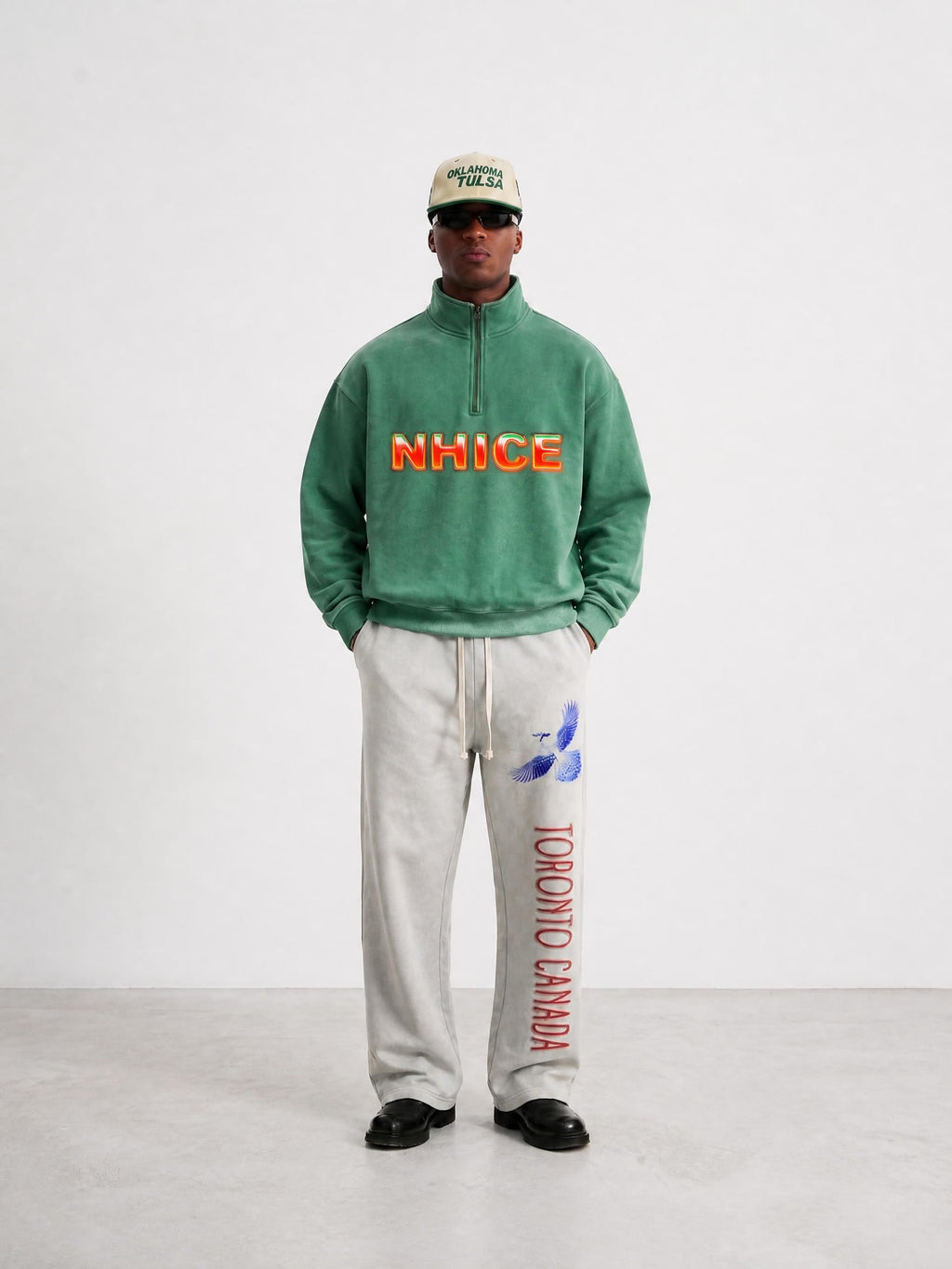 NHICE Quarter Zip Sweatshirt