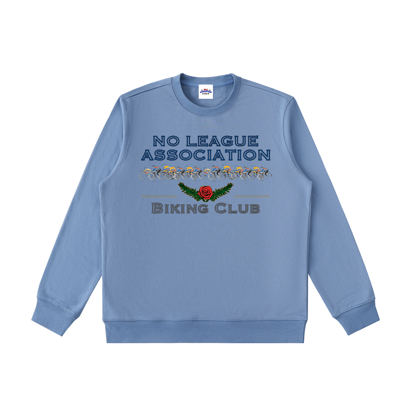 NLA Biking Club Heavyweight Crewneck  Sweatshirt