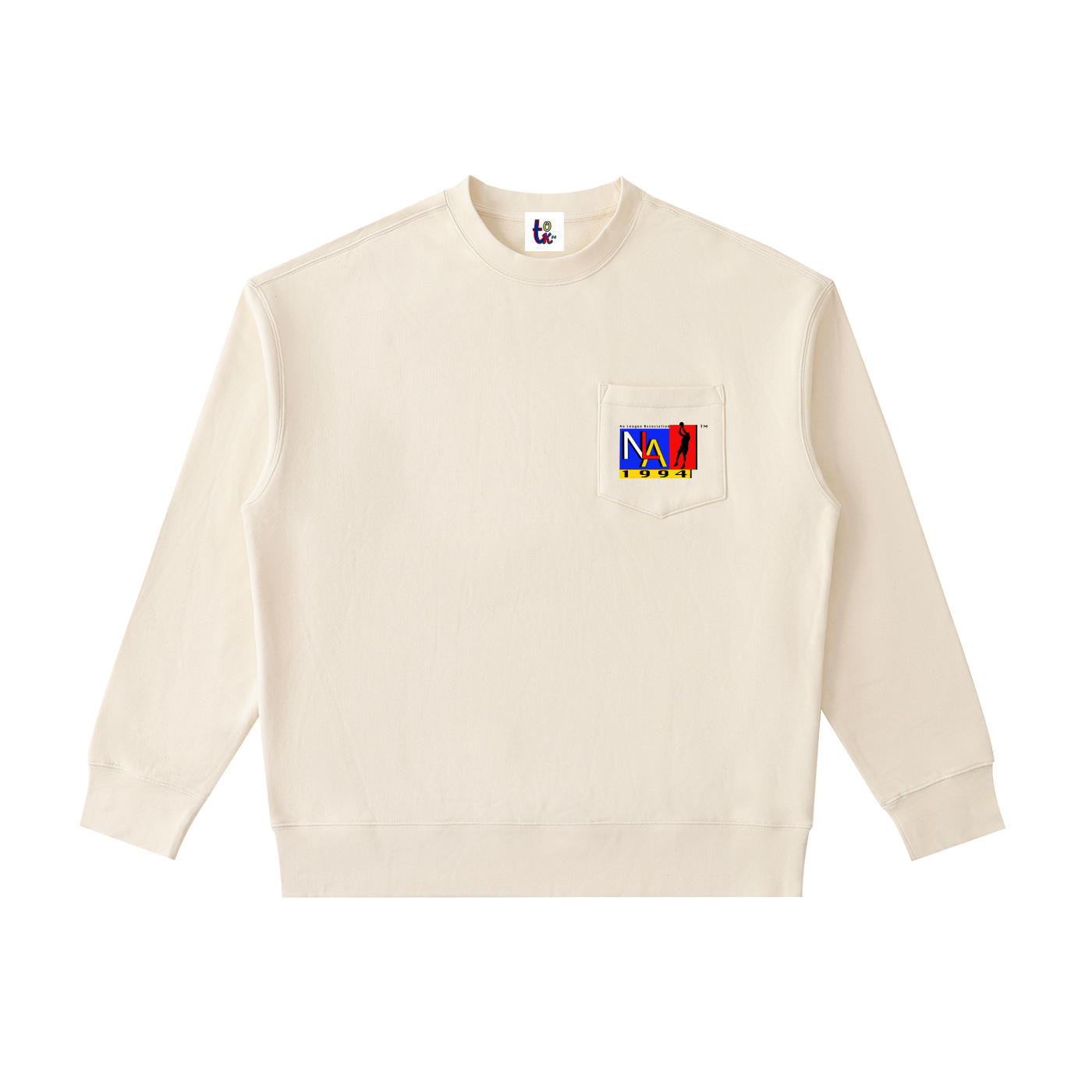 NLA Heavyweight Patch Pocket Crewneck Sweatshirt