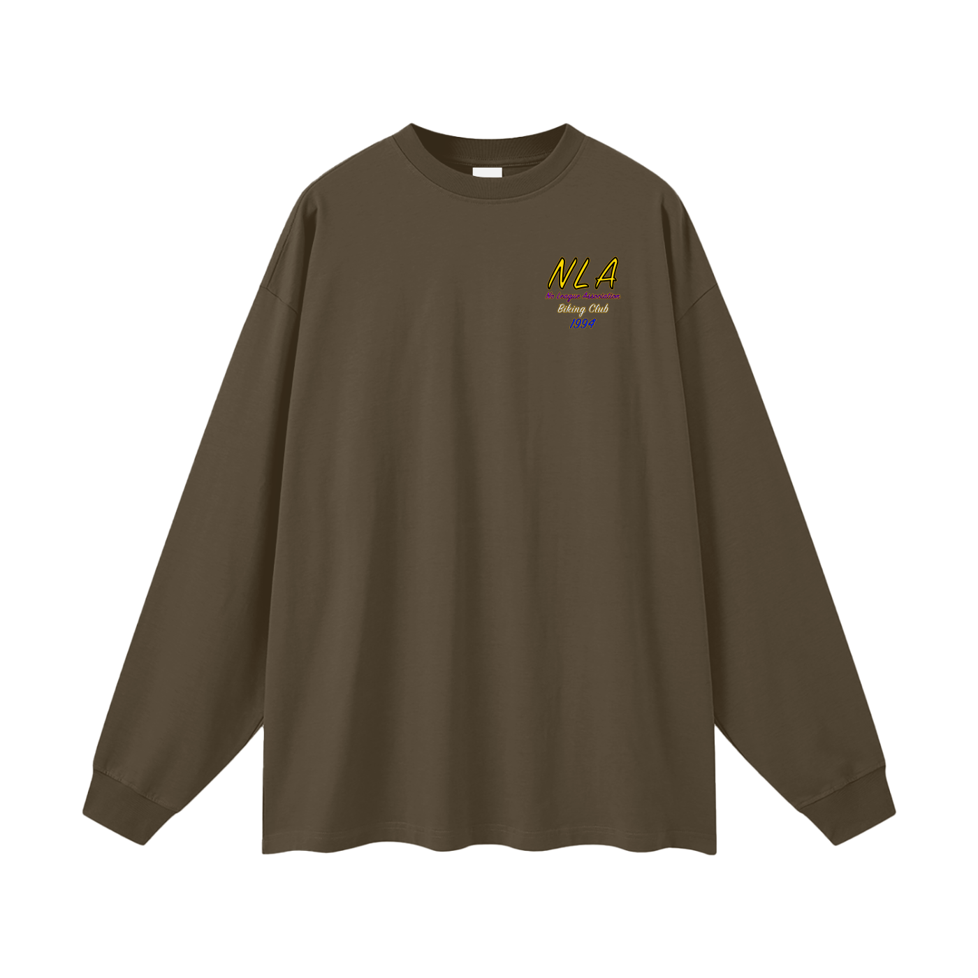 NLA Biking Club Oversized Long Sleeve T-Shirt