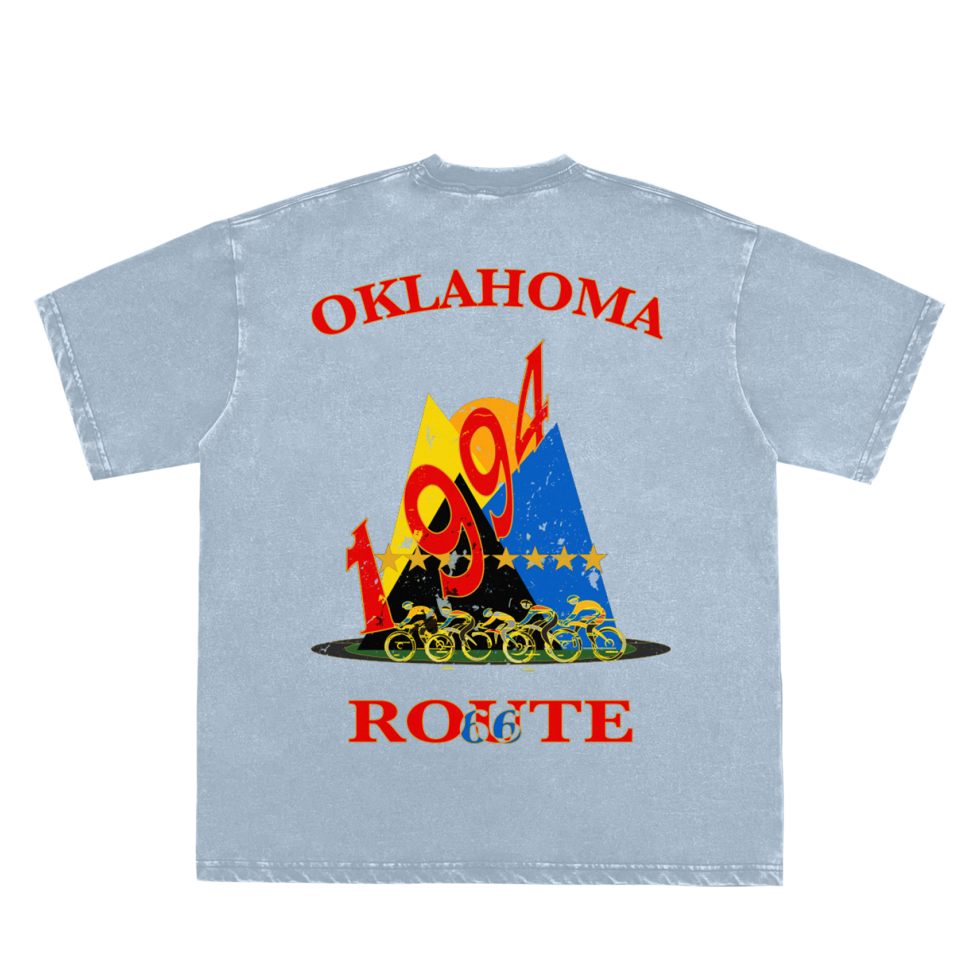 Cycle Route 66 Tattered Tee