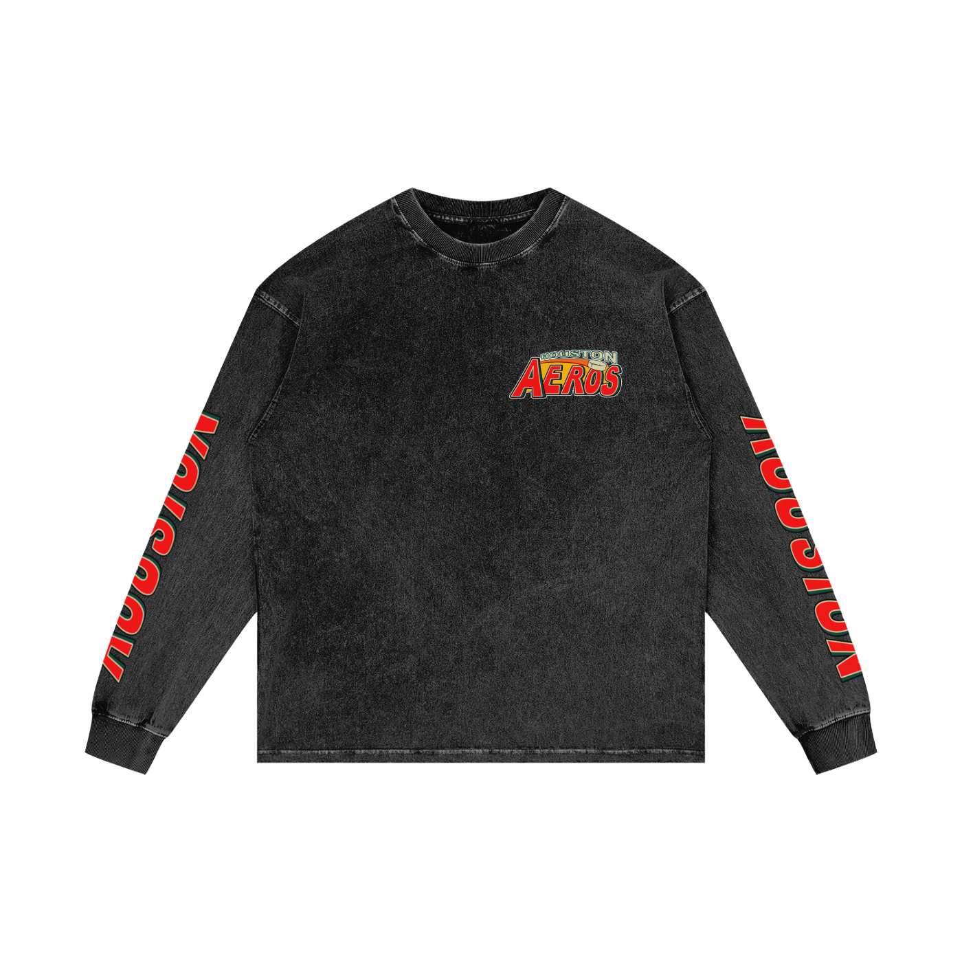 Houston Aeros Long Sleeve T-Shirt