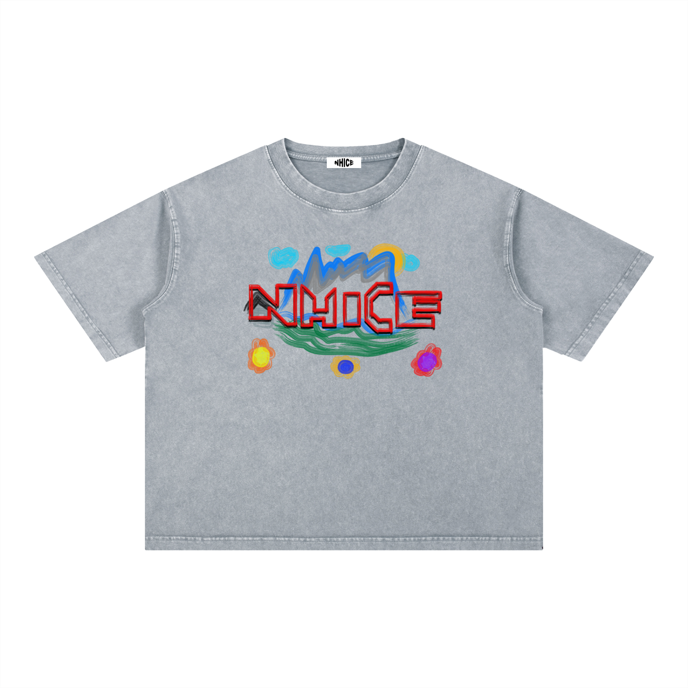 NHICE Backdrop T-Shirt