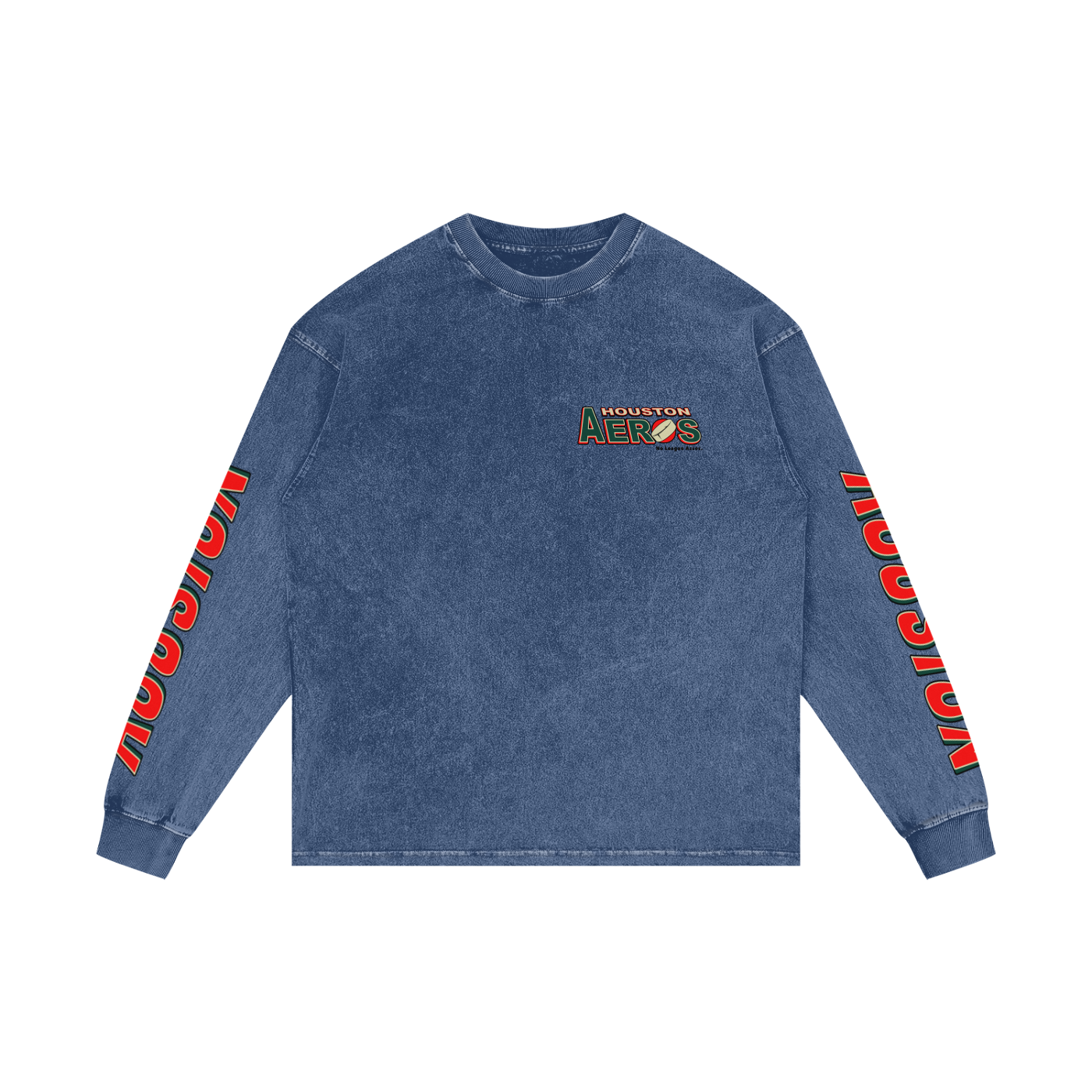 Houston Aeros Long Sleeve T-Shirt