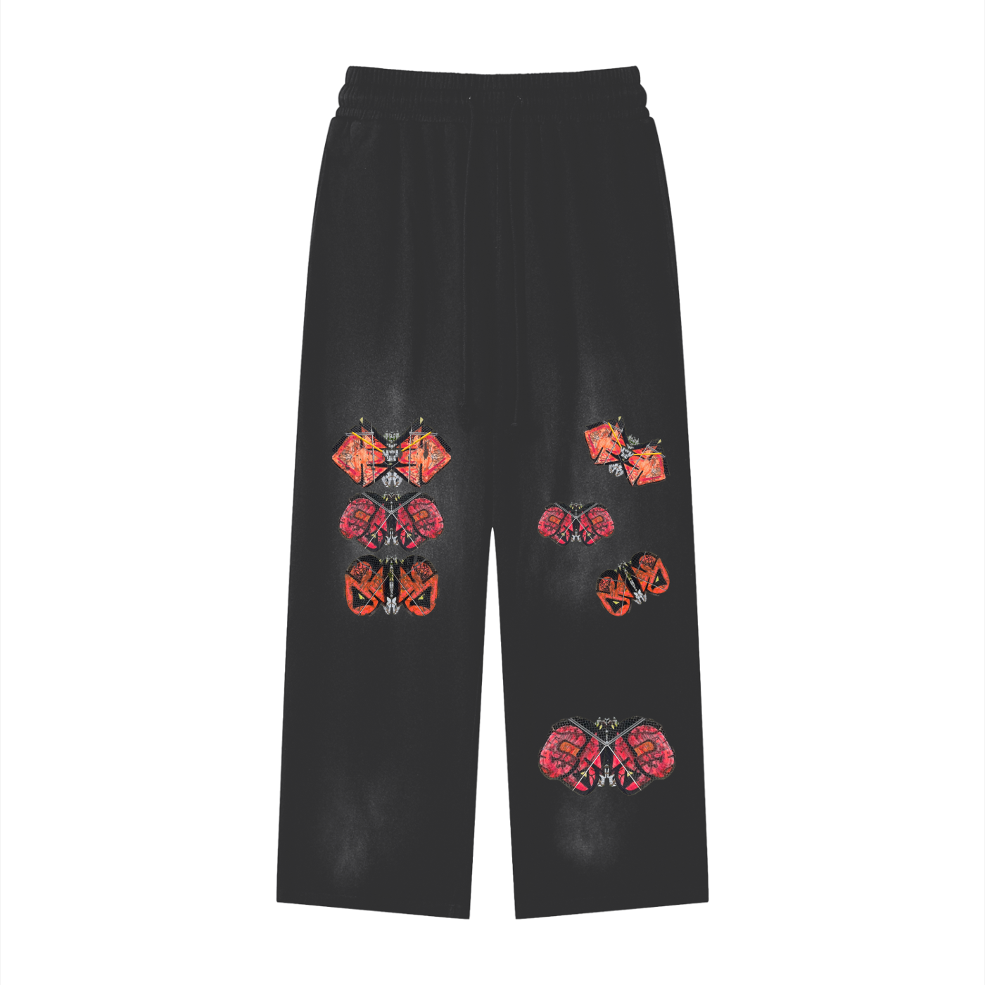 Graffiti Butterfly Sweatpants
