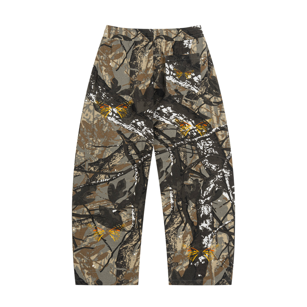 Butterfly Camo Barrel Leg Pants