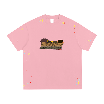 Mount Rushmore Paint Tee