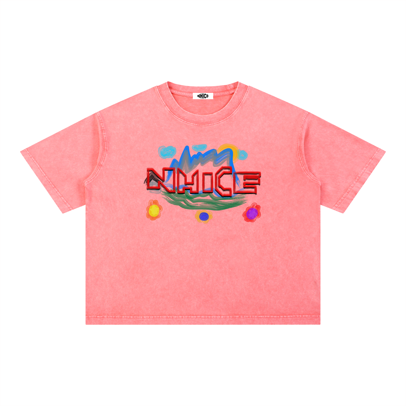 NHICE Backdrop T-Shirt
