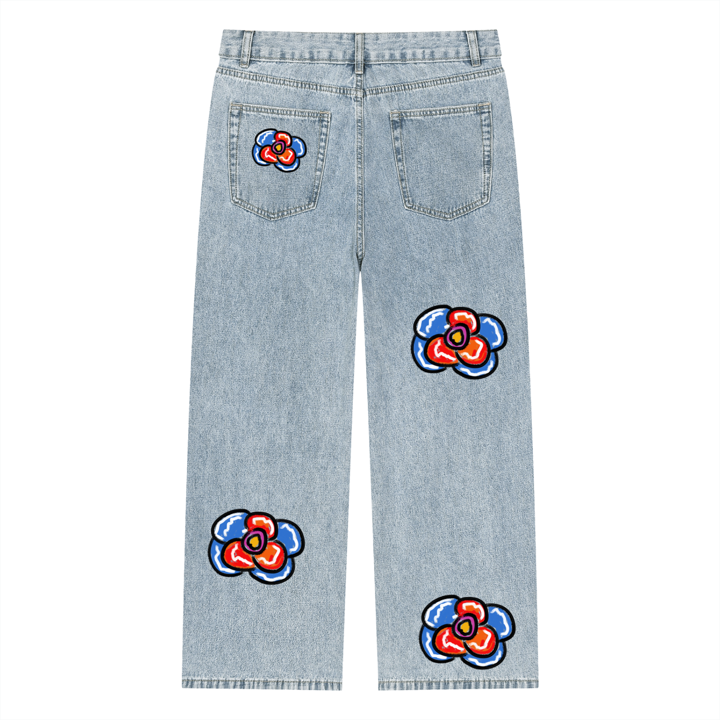 Flower #1 Jeans