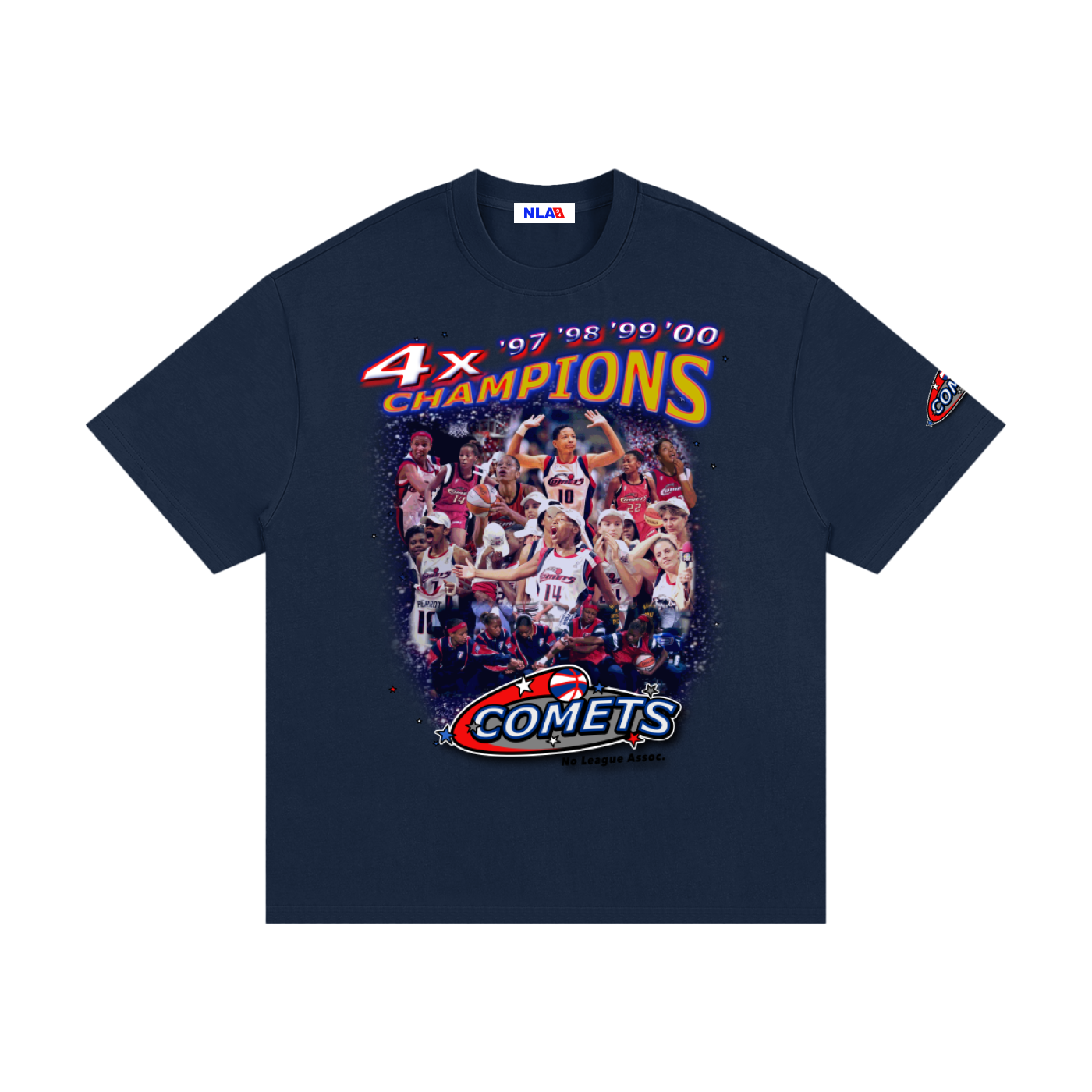 Comets 4x Champions T-Shirt