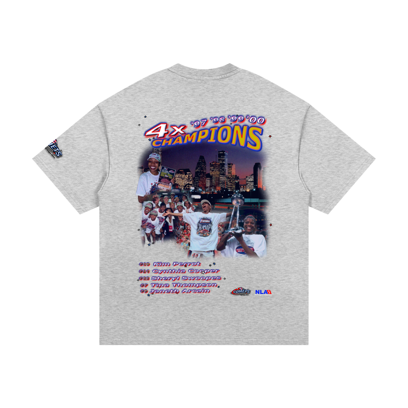 Comets 4x Champions T-Shirt