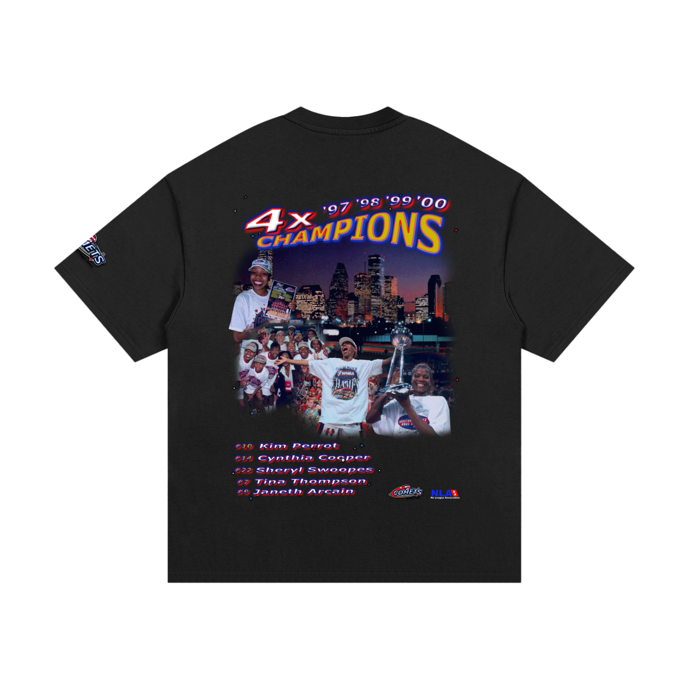 Comets 4x Champions T-Shirt