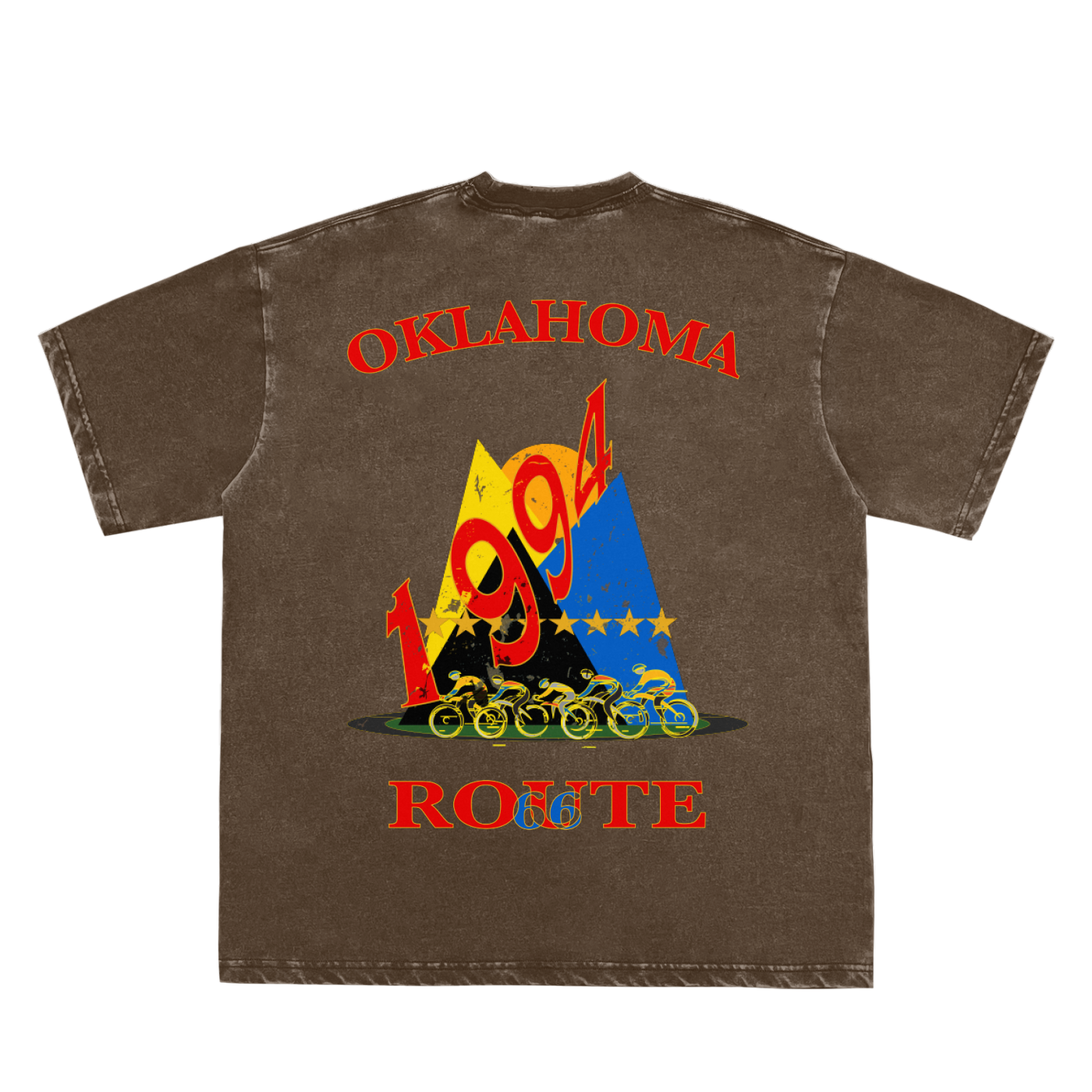 Cycle Route 66 Tattered Tee