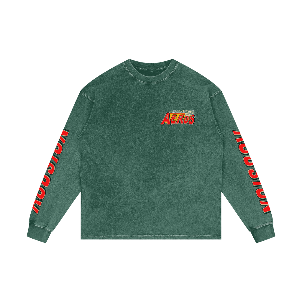 Houston Aeros Long Sleeve T-Shirt
