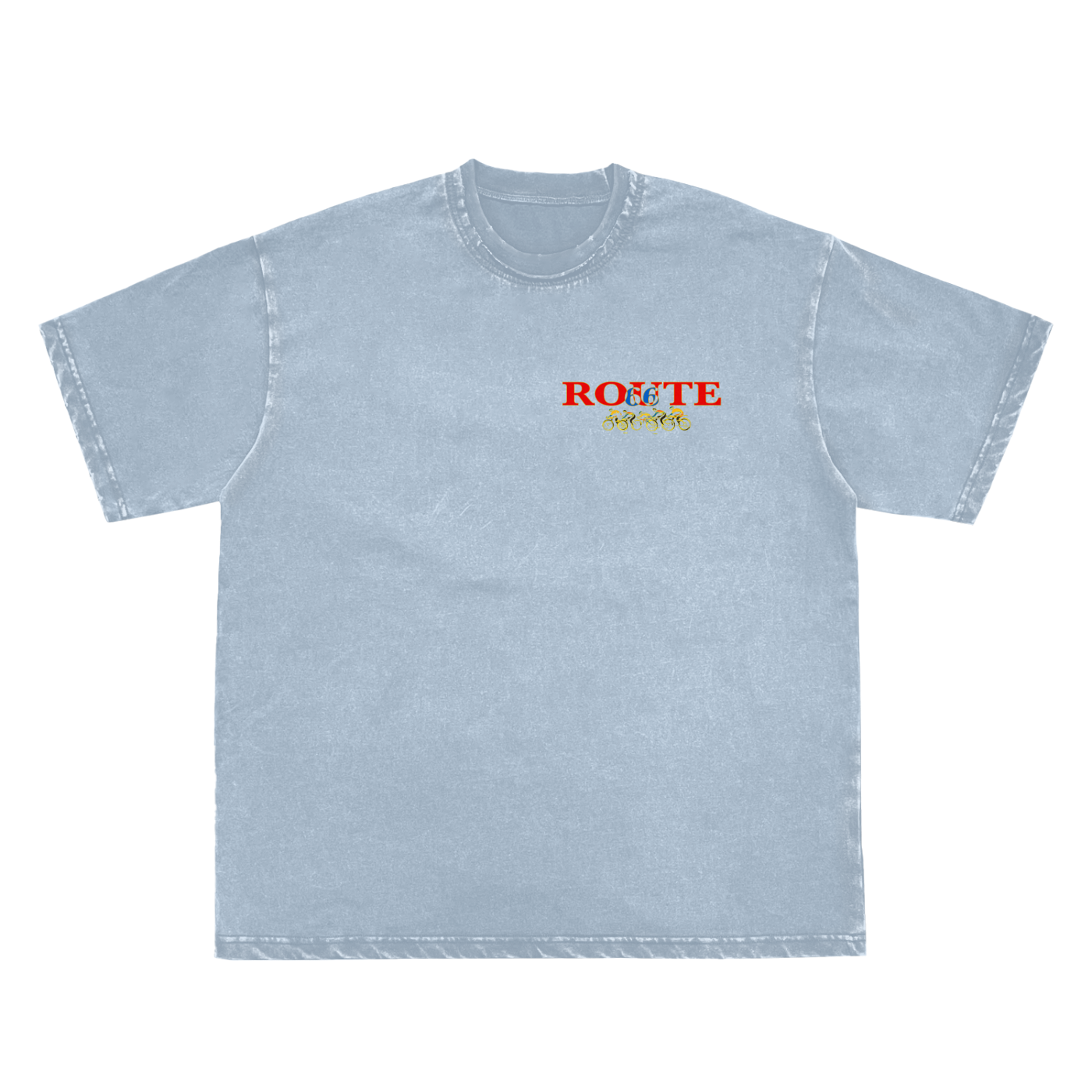 Cycle Route 66 Tattered Tee