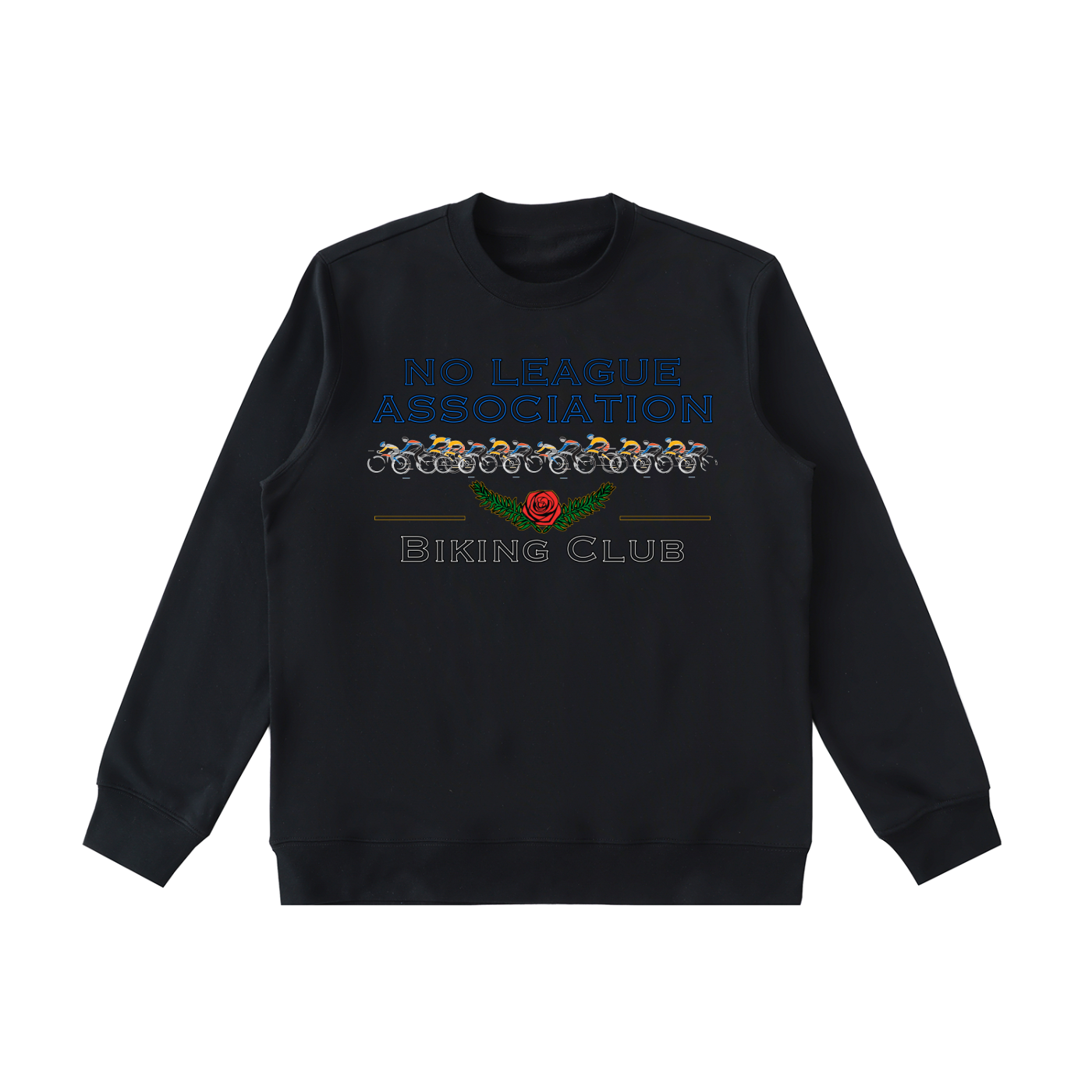 NLA Biking Club Heavyweight Crewneck  Sweatshirt