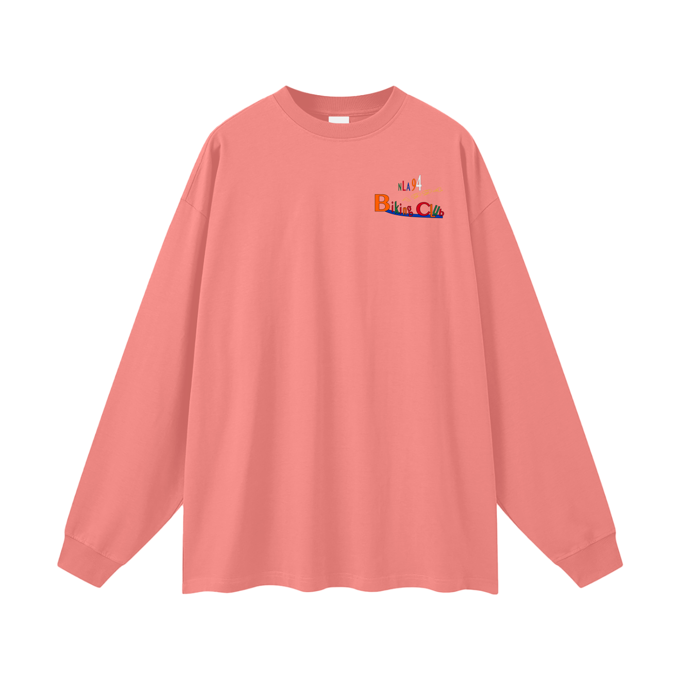 Uphill Biking Club NLA Oversized Long Sleeve T-Shirt