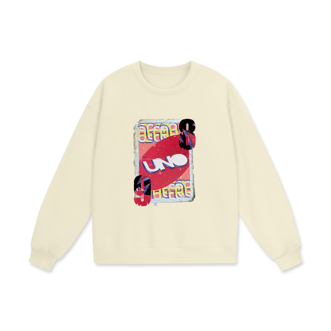 9 UNO 8 Oversized Sweatshirt