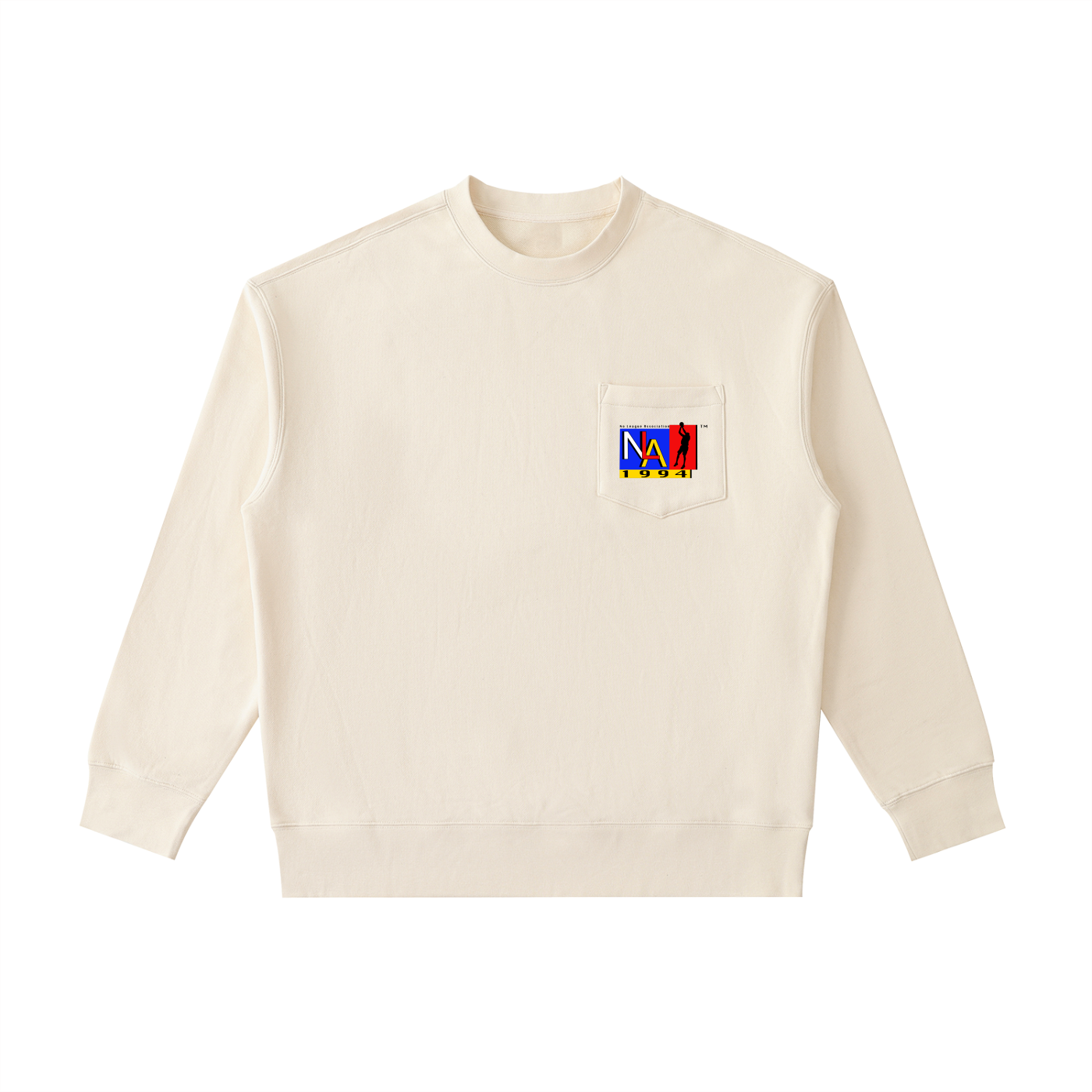 NLA Heavyweight Patch Pocket Crewneck Sweatshirt